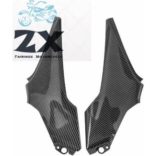 ZXMT Z 900 Motorcycle Seat Frame Side Cover for Kawasaki Z900 2017 2018 2019 Carbon look Seat Cowl Trim Fairing Protector