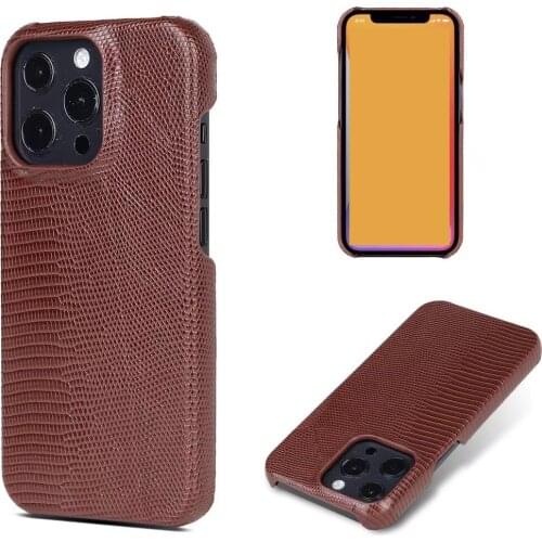 Lizard Pattern Phone Cases For IPhone 11 12 Pro XS Max XR 7 8 Se2020 Crocodile Patterns Protection Cover Shockproof Anti-Drop