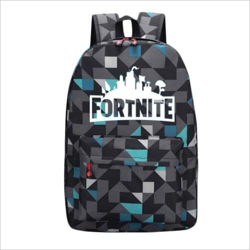 Fortnite game fortress night luminous schoolbag mens and womens backpack youth campus Backpack