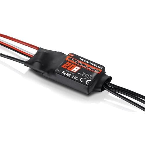 HobbyWing SkyWalker Series 20A waterproof version available Brushless ESC Electronic Speed Controller for RC Airplane aircraft