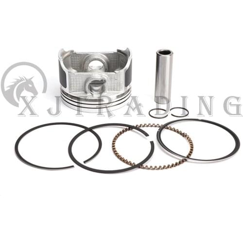 1 Set Motorcycle Engine 65.5mm Piston 15mm Pin Ring Set Fit for Zongshen Loncin 250cc CB250 ATV Quad Dirt Pit Bike