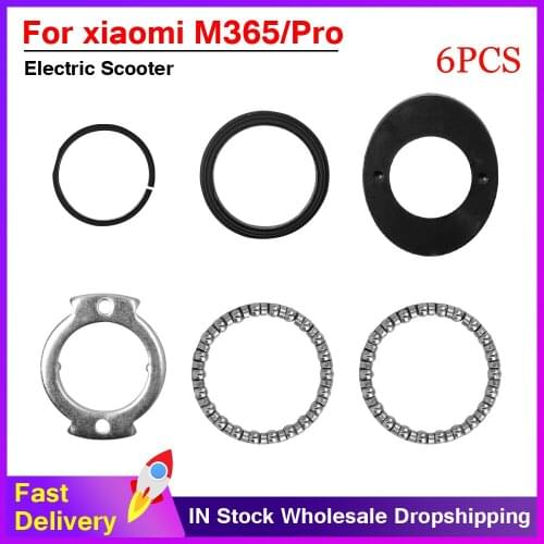 Front Fork Tube Bearing Bowl Pole Rotating Kit For Xiaomi Mijia M365 M365 Pro Electric Scooter Spacers Accessory Repairing Parts