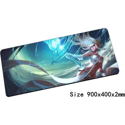 Janna mouse pad 900x400x2mm pad mouse lol notbook computer mousepad Storms Fury gaming padmouse gamer keyboard mouse mats