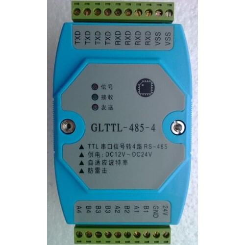 TTL to 485 module / MCU serial port / UART level signal to 485 / photoelectric isolation automatic flow management
