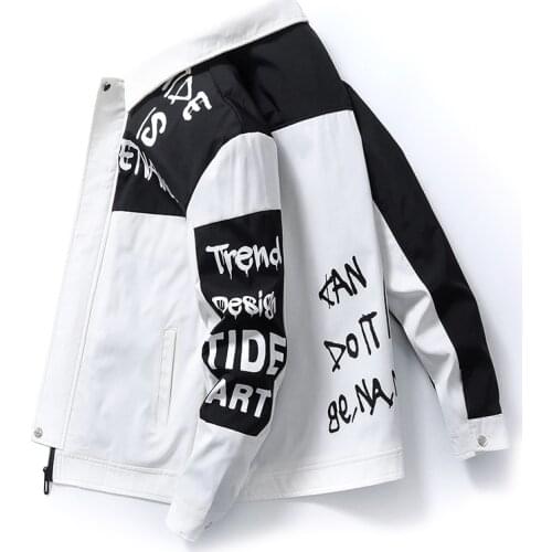 2020 Spring Jacket Men Coat Fashion Slim Windbreaker Clothes Outside Thin Clothes Autumn High Quality Printed Logo Men Clothes