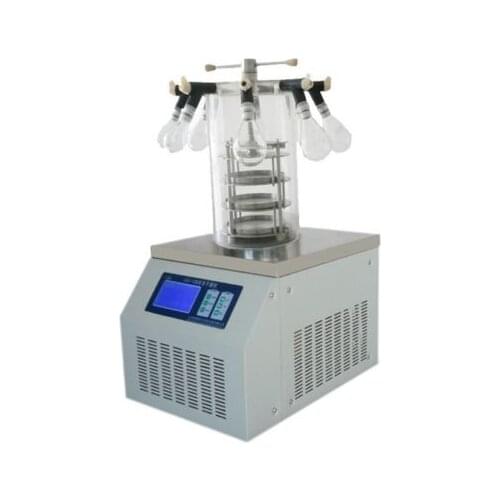 Brand New Bentchtop Multi-manifold Gland-type Laboratory Freeze Dryer with Vacuum Pump -50 Centigrade Ne
