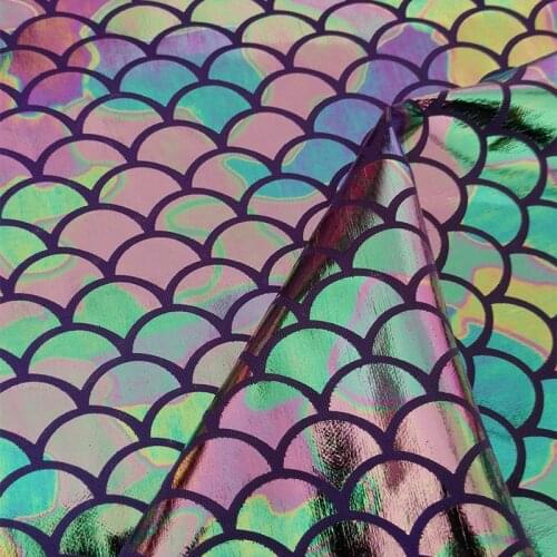 Birthday Party Iridescent Sequin Decor Party Tablecloth Glitter Fabric Party Backdrops For Baby Shower Mermaid Decor HL56