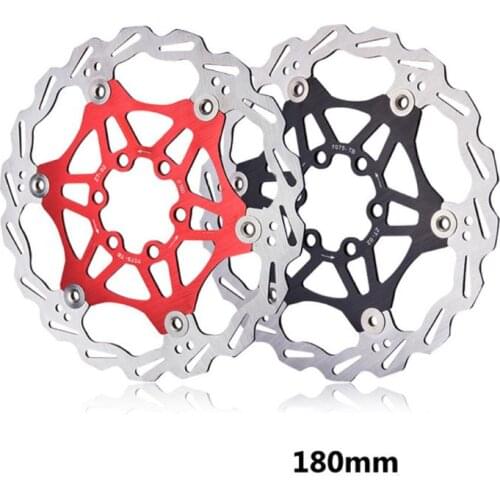 Ultra Light Mountain Road Bike Floating Disc Bicycle Brake Pad Six Nail Plate U2JB