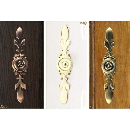UNILOCKS New 1pc Bronze Cabinet Knobs Euro-Style Furniture Solid Creative Antique Cupboard Closet Drawer Handle Pulls Bars