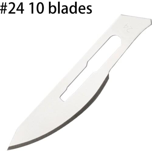 No. 24 surgical blade, stainless steel blade, utility blade, engraving blade, metal blade, blade