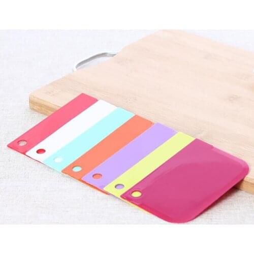 3pcs Irregular Tooth Edge DIY Cream Butter Scraper Smooth Cake Spatula Dough Scraper Baking Pastry Tools Kitchen Accessories