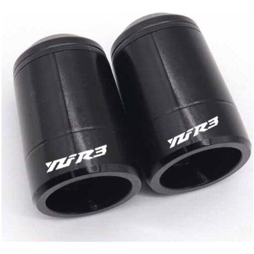 For Yamaha YZF R3 YZFR3 2014 2015 2016 2017 Motorcycle Accessories 7/8'' 22MM 8 colors Handlebar Grips Handle Bar Cap End Plugs