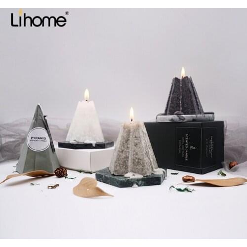 Scented Candles Wedding Decoration Aroma Candle Lamp Happy Birthday Candel Light Party Sparklers Small Photophore Mariage XX40