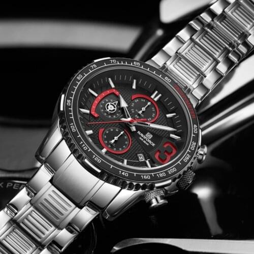 NAVIFORCE LED Dual Disply Watch For Men Fashion luxyry Quartz Man Watches Military Sport Waterproof Male Clock Relogio Masculino