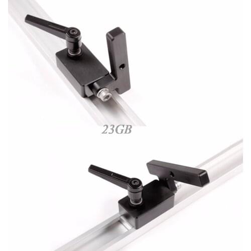 Woodworking DIY Tools Miter Track Stop For T-Slot T-Tracks Manual Durable In Use M24