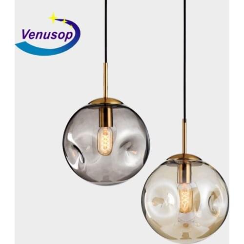 Northern Europe Bump Glass A Chandelier Modern Light Luxurious Originality Arts Restaurant A Living Room Study Café Bar Counter