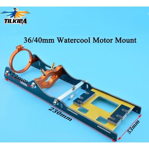 RC Boat Motor Watercool Motor Mount for B36/B40 36mm/40mm Brushless Motor