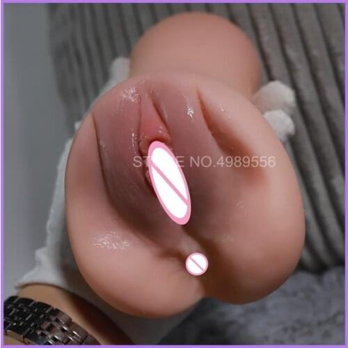 Male Masturbator Sucking Cup Soft Pussy 18+ Artificial Realistic Anal Silicone Sex Toys Tight Vagina Erotic Adult Sex Product