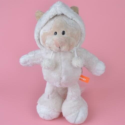 35cm Light Color Palm Civet Stuffed Plush Toy Soft Doll Animals Cat Girls Baby Kids Birthday Gift