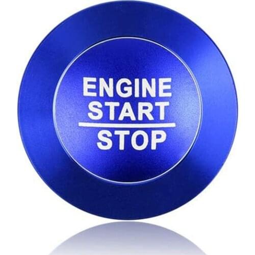 Car Engine Start Stop Button Cover Trim for Jeep Grand Cherokee 2014-2021 Accessories Ignition Button Decal Sticker