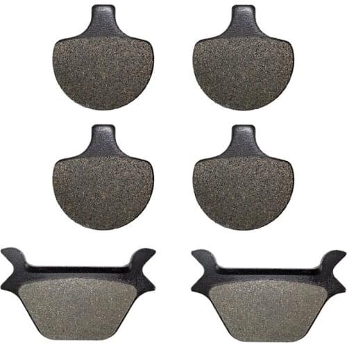 Motorcycle Front and Rear Brake Pads for Harley Dyna Series FXD FXDL FXDWG FXR FXRS FXRT FXRD FXLR 1988-1999