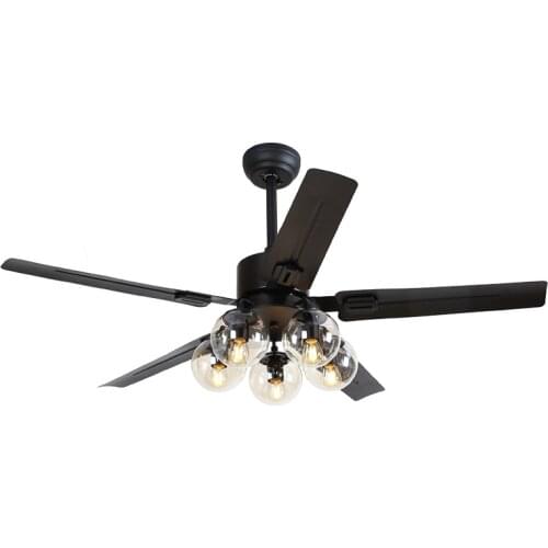 Living room ceiling fan light simple modern Nordic fan light home bedroom restaurant silent led fan light