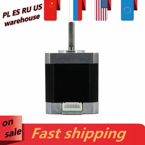 Nema17 Stepper Motor 42HS48 1.5A Nema 17 0.55Nm 48mm length 5mm shaft 4 Lead for 3D Printer XYZ CNC Engraver