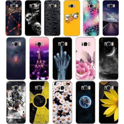 K Silicon phone Case For Samsung Galaxy S8 Cases Cover For Samsung S8 plus Phone shell new design full 360 protective