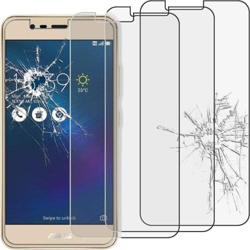 Tempered Glass For Asus Zenfone 3 Max ZC520TL Screen Protector Full Cover for Zenfone ZC520TL 3D Curved Edge Case