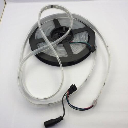 DC12V 5m led strip 6803 waterproof 6803 IC SMD 5050 RGB dream magic color LED Strip