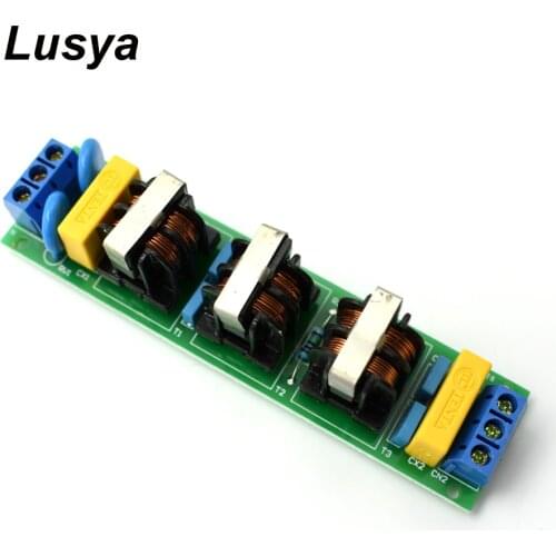 3 EMI 3.5A Power Supply Filtering Purification Impurities AC DC Common Noise Board for HIFI Amplifier Finished Board A7-020