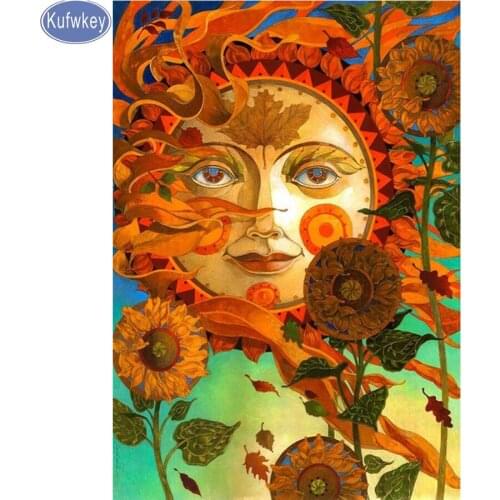 Natural scenery 5d Diamond Embroidery flower woman diy Diamond Painting Cross Stitch Full Drill diamond mosaic 3d picture