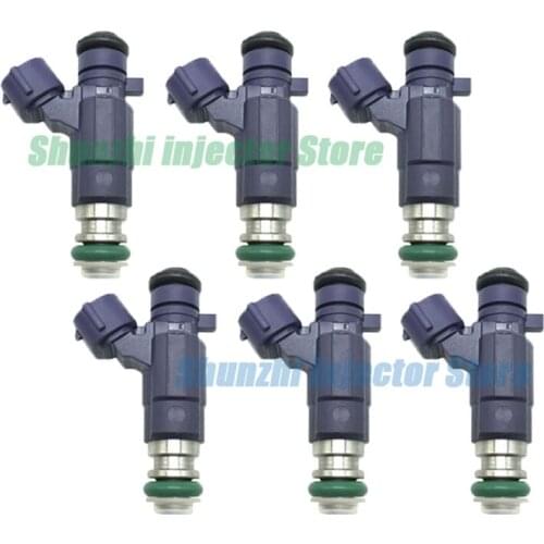 6pcs Fuel Injector Nozzle For For Nissan X-Trail T30 T31 2.0 2.5 16600-2Y915 FBJC100 166002Y915