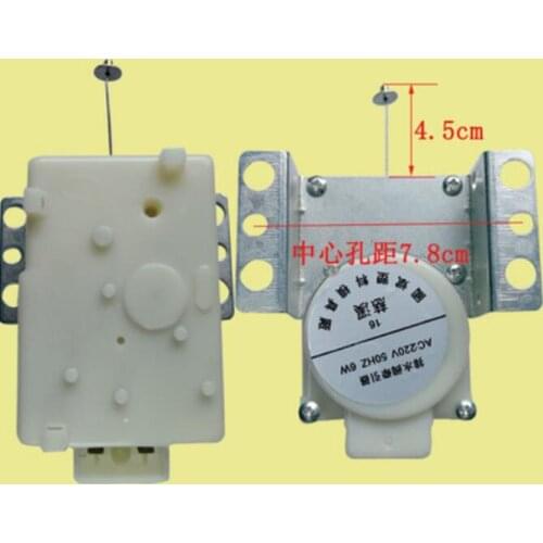 AC220V 6W 4.5cm Drain motor tractor replacement for samsung full automatic washing machine hole distant 7.8cm