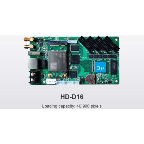 WERALED A+ Huidu Asynchronization HD-D15/HD-D35+HUB75E-5 Full Color LED Video Card ,Can add wireless WIFI/3G/4G modular