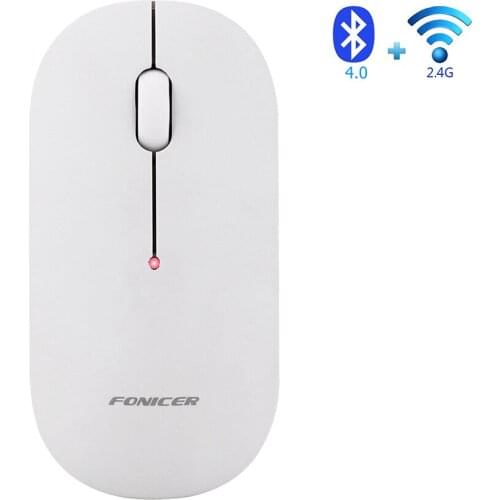 Mute bluetooth dual-mode mouse girl office game for Apple desktop laptop