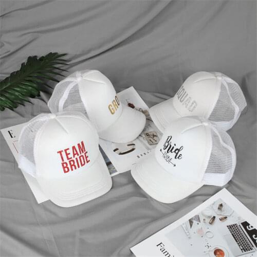 Bachelor Party Baseball Cap Wedding Team Bride Wants Bridesmaid Hat Wedding Decoration for Hen Night Bridal Shower decoration