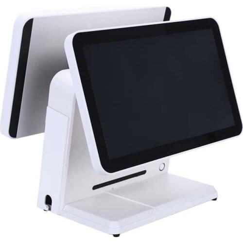 15 inch All in one Dual Touch Screen Cash Register Pos system for Restaurant & Hotel HS-151-B