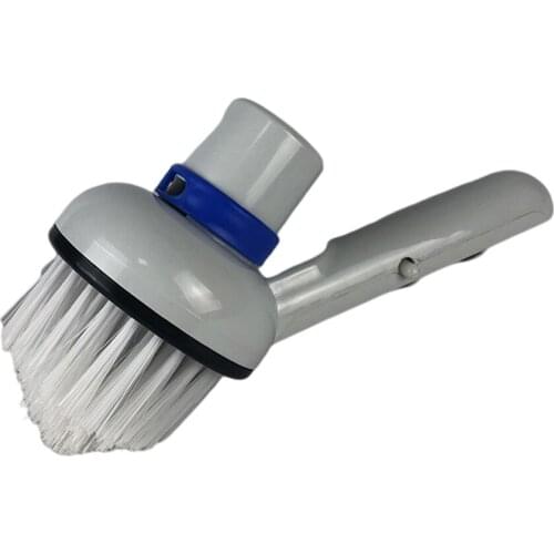 Vacuum Brush Head Suction Nylon Brushes Replacement for Swimming Pools Pond Floors Corner Cleaning Sink Cleaner Tool