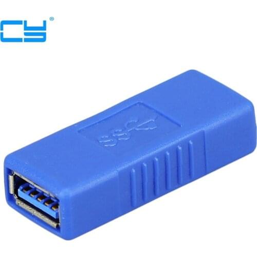High Quality USB 3.0 Type A Female To Female Adapter Coupler Gender Changer Convert Connector Free shipping