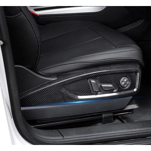 Fit for Audi 18-20 new q5l modified seat adjustment button panel decoration special interior seat sticker