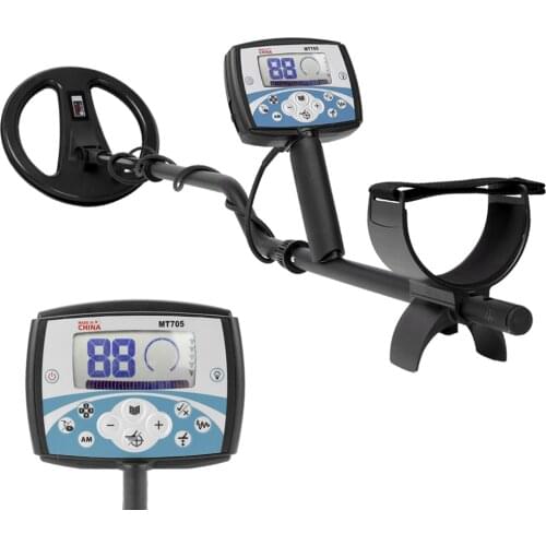 MT705 Underground Metal Detector 270mm Waterproof Search Coil High Sensitivity Metal Detecting Tool with LCD Display for Adult