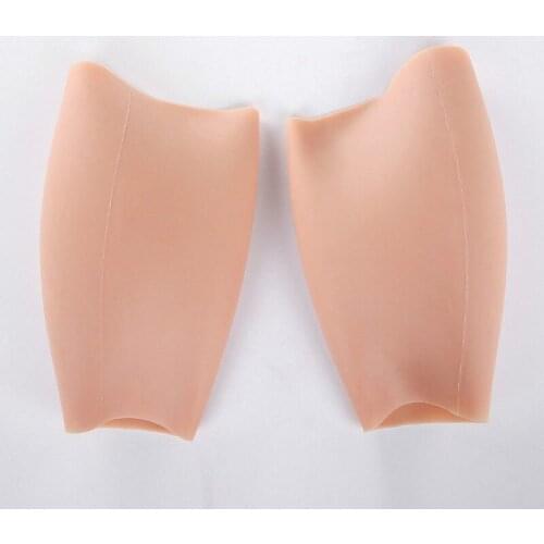 Full Silicone Sturdy Thighs Enhancer Shaper Wear Thickness Legs Sheath 3cm Bodysuit Mens Slimming Shaper