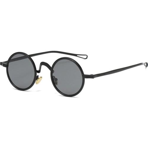 Seemfly Metal Classic Round Retro Sunglasses Frame Men Women Optical Anti-blue Light Glasses Male Female Vintage Eyewear UV400