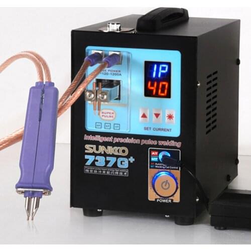 SUNKKO 737G+ with 70B welding pen attery Spot Welder 4.3KW High Power Automatic Spot Welding Machine