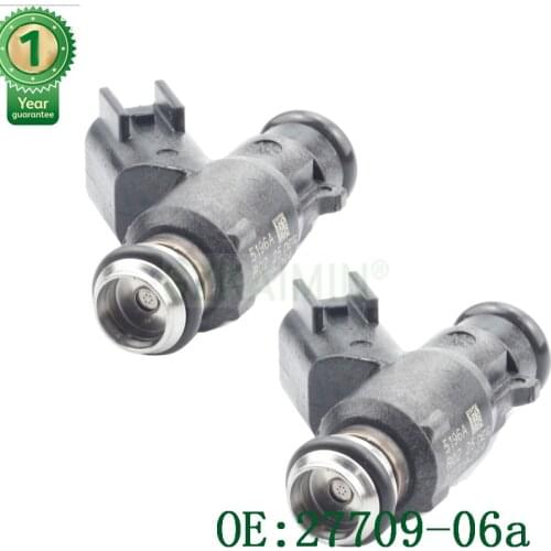 SET OF 2 6 HOLE Flow Matched Fuel Injector 27709-06A 2770906A FOR Harley Davidson 27709-06A, 2770906A, R2025DEG