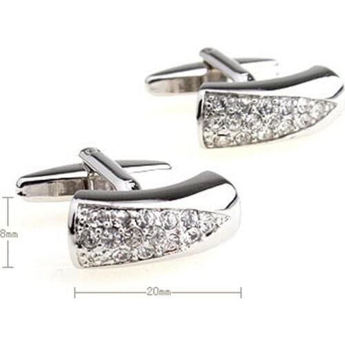 Crystal Cufflinks Mens Gift French Cuff Shirt Button 5pairs per lot