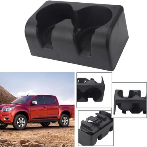 Black Unique Insert Bottle Holder Bracket 89039575 19121876 ABS Rear Cup Holder Durable