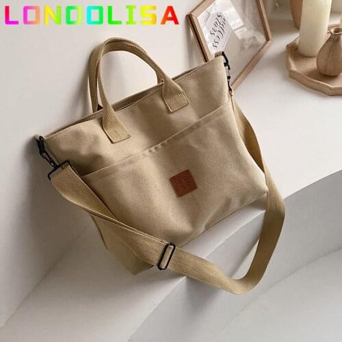 Ladies Fashion Designer Crossbody Bags for Women 2021 Shoulder Handbags and Purse Female Casual Canvas Totes Messenger Bags