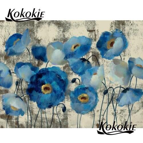 Diy diamond Embroidery flower 5d diamond Painting kit Rhinestone pictures Full Square diamond Mosaic painting decro